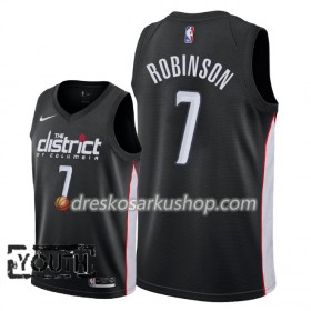 Dječji NBA Dres Washington Wizards Devin Robinson 7 Nike 2018-19 City Edition Crna Swingman